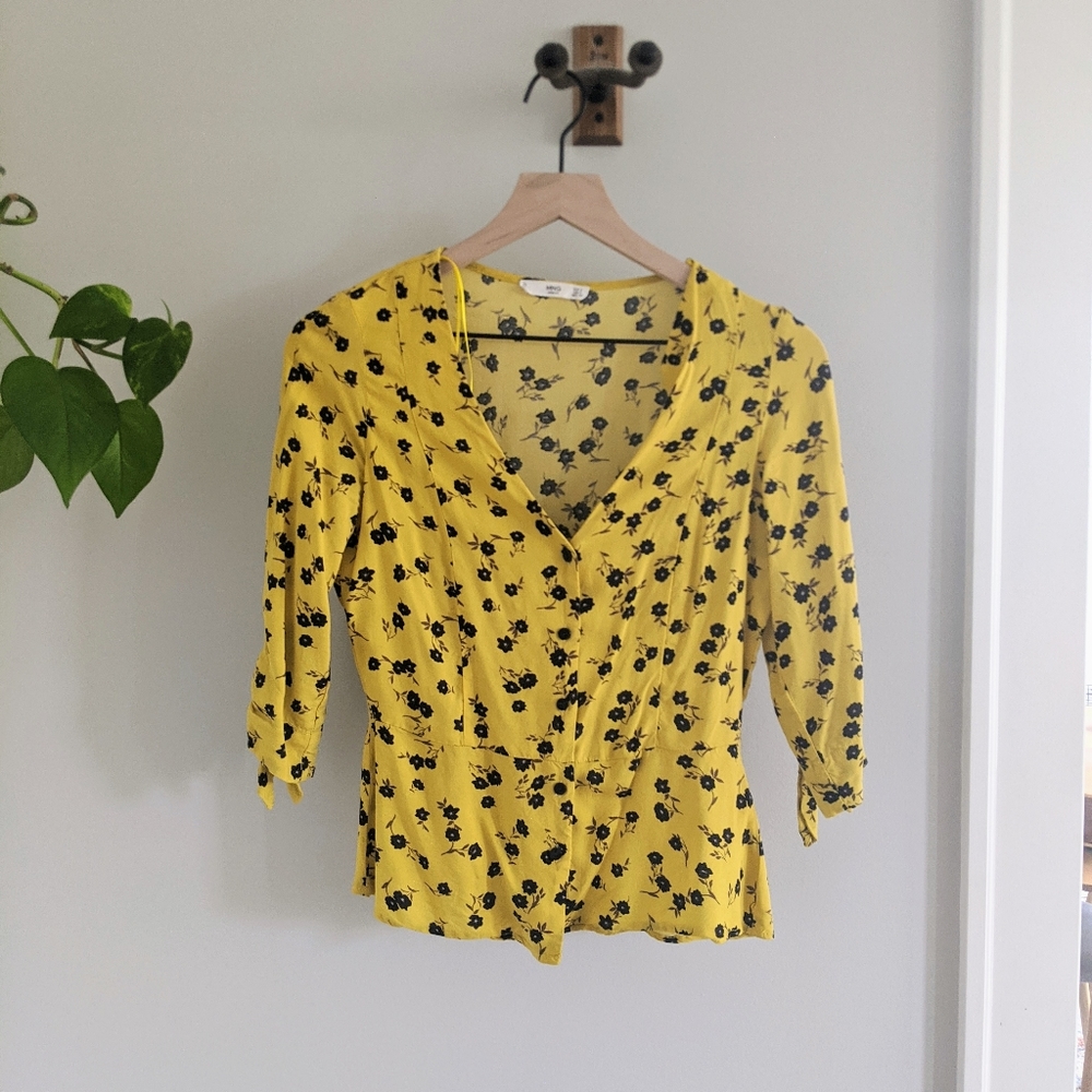 Mango Floral Top